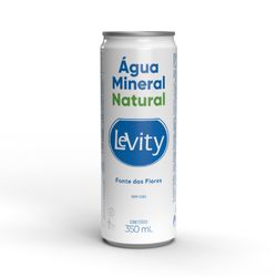 Água mineral sem gás Levity lata 350ml