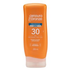Protetor Solar FPS 30 200ml Cenoura e Bronze