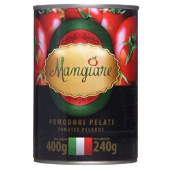 Tomate pelado Mangiare lata 400g