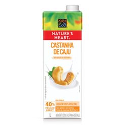 Bebida Vegetal Nature's Heart Castanha-De-Caju 1L