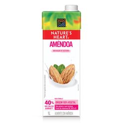 Bebida Vegetal Nature's Heart Amêndoa 1L