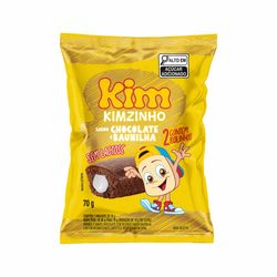 Mini Bolo Kim Chocolate com Baunilha 70g