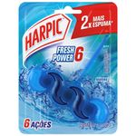 BLOCO-SANIT-HARPIC-POWER6-39G-ACQUA-MARINE