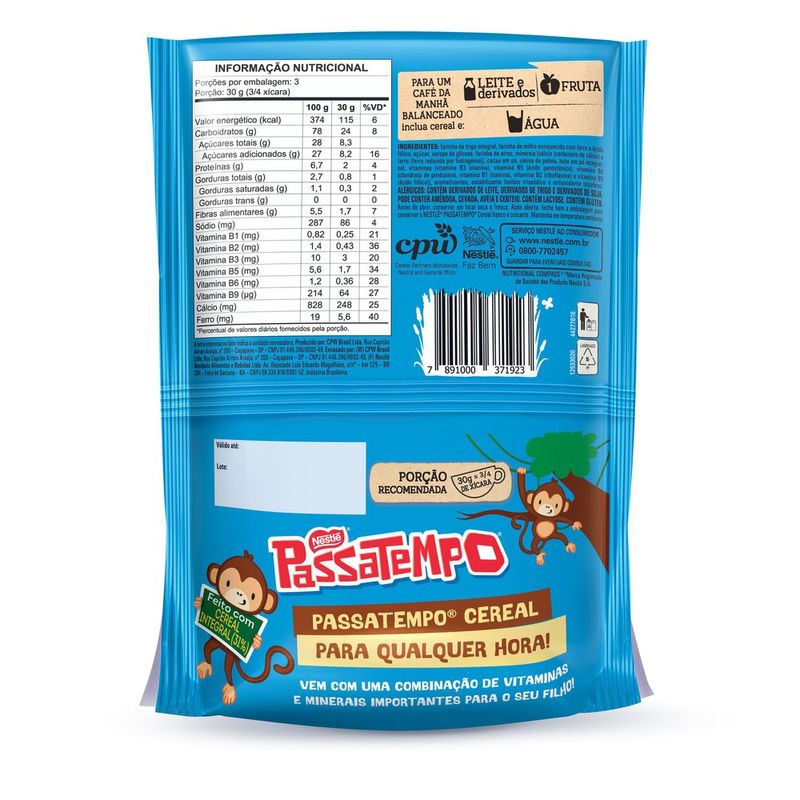 CEREAL-MAT-NEST-PASSATEMPO-90G