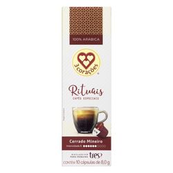 Cápsula de Café 3 Corações Esp Rituais Cerrado Mineiro 10 un