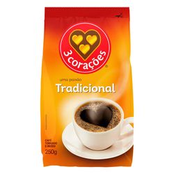 Café 3 Corações 250g Stand Tradicional