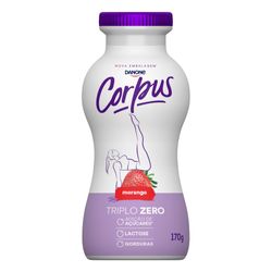 Iogurte Líquido Zero Lactose Corpus Morango 170g