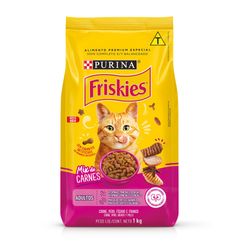 Ração FRISKIES gatos adultos Mix de Carne 1kg