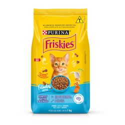 Ração Friskies Gatos Filhotes Frango e Leite 1kg