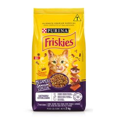 Ração FRISKIES gatos castrados Megamix 3kg