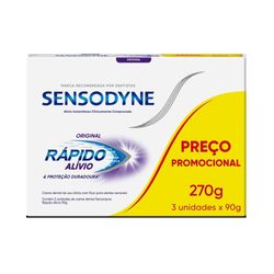 Creme Dental Sensodyne Rápido Alívio 90g Preço Promocional