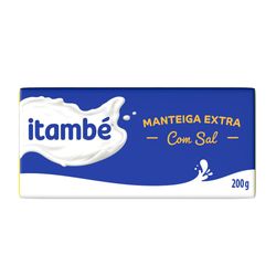 Manteiga Itambe 200g Com Sal Tablete