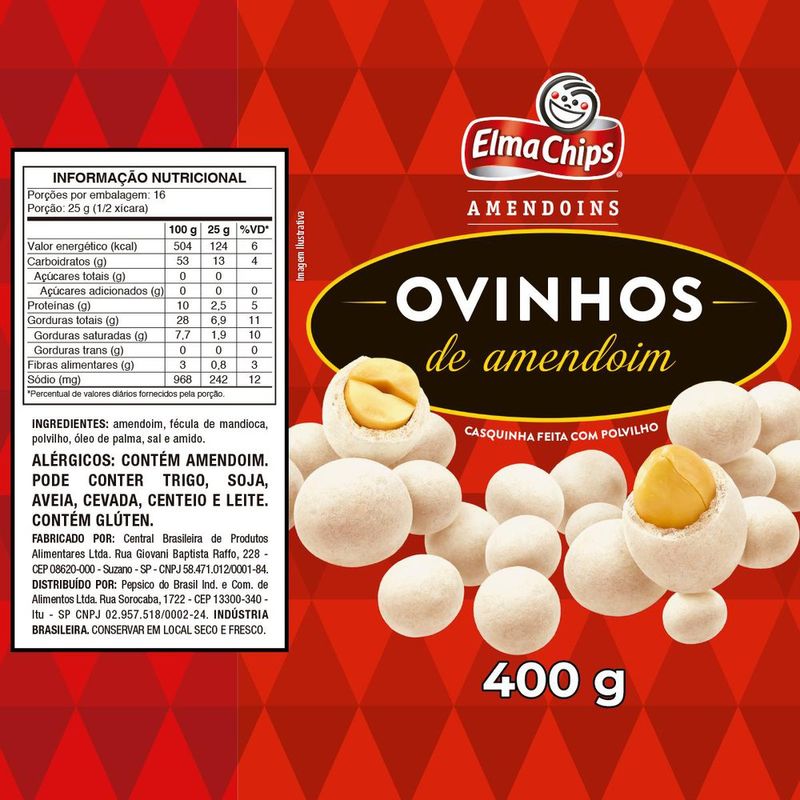 AMENDOIM-OVINHO-E.CH-400G
