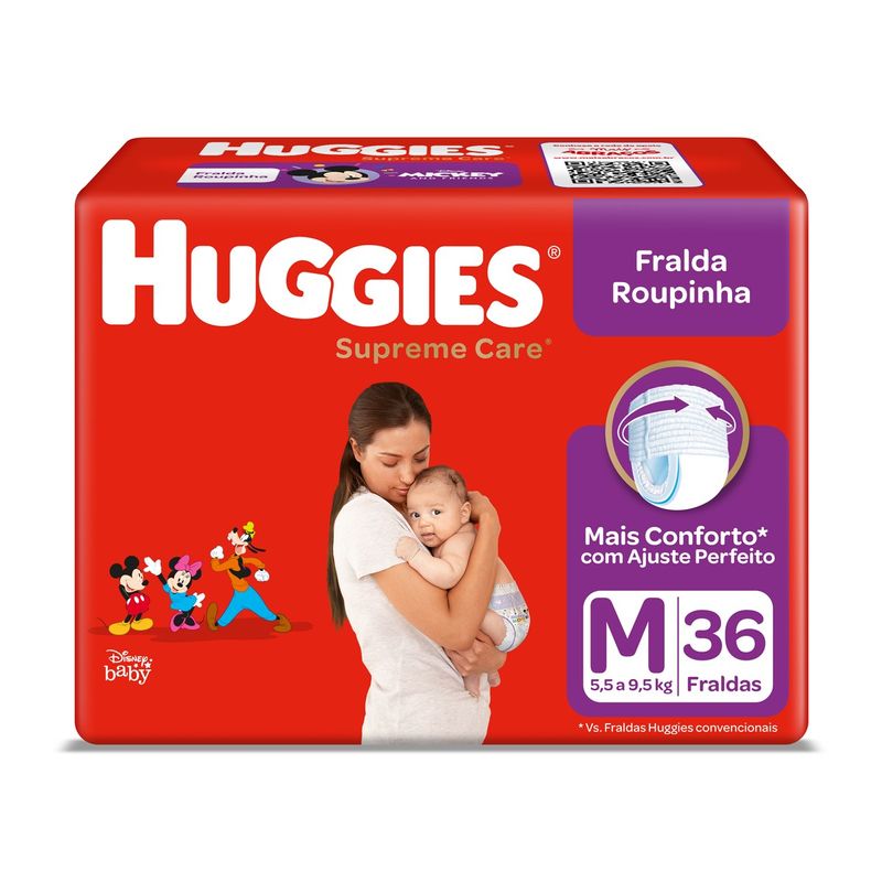 FRALDA-HUGGIES-SUPREME-ROUP-MEGA-C-36-M
