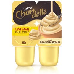 Sobremesa Chandelle 360gr Chocolate Branco