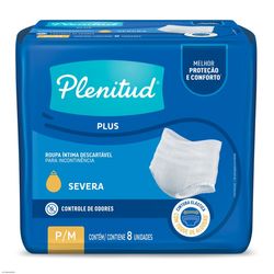 Roupa Íntima Protect Plus P/M - 8 unidades Plenitud