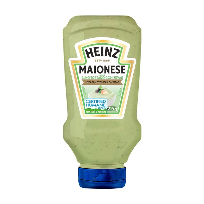 MAIONESE-HEINZ-215G-ALHO-TOST-ERVAS