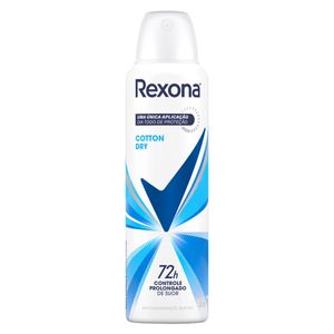 Desodorante Feminino Cotton Dry 150ml Rexona