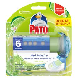 Gel Adesivo Sanitário Pato Citrus Aplicador Com 6 Oferta Especial