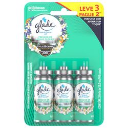 Odorizador Aerosol Glade 12ml L3P2 Ref Frescor Águas Florais