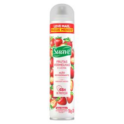 Desodorante Aerosol Suave Feminino Frutas Vermelhas 200ml