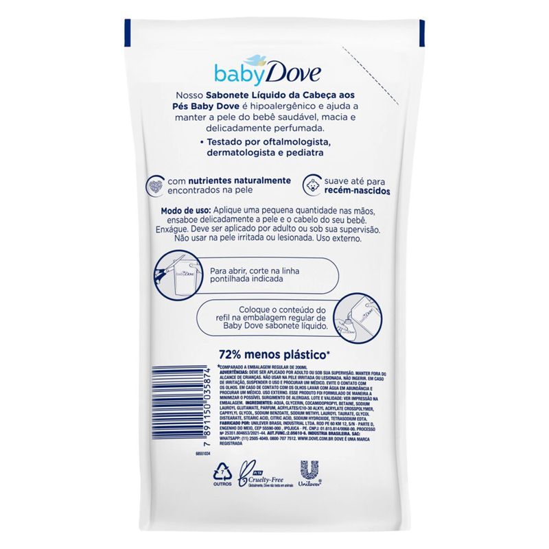 SABON-LIQ-DOVE-BABY-180ML-REF-HIDR-ENRIQUECIDO