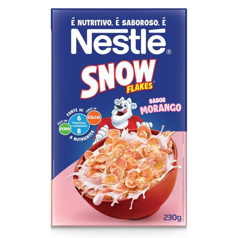 CEREAL-MAT-NEST-SNOW-FLAK-230G-MORANGO