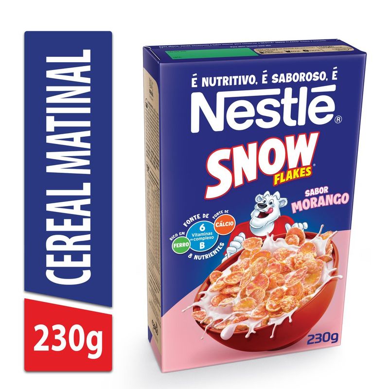 CEREAL-MAT-NEST-SNOW-FLAK-230G-MORANGO