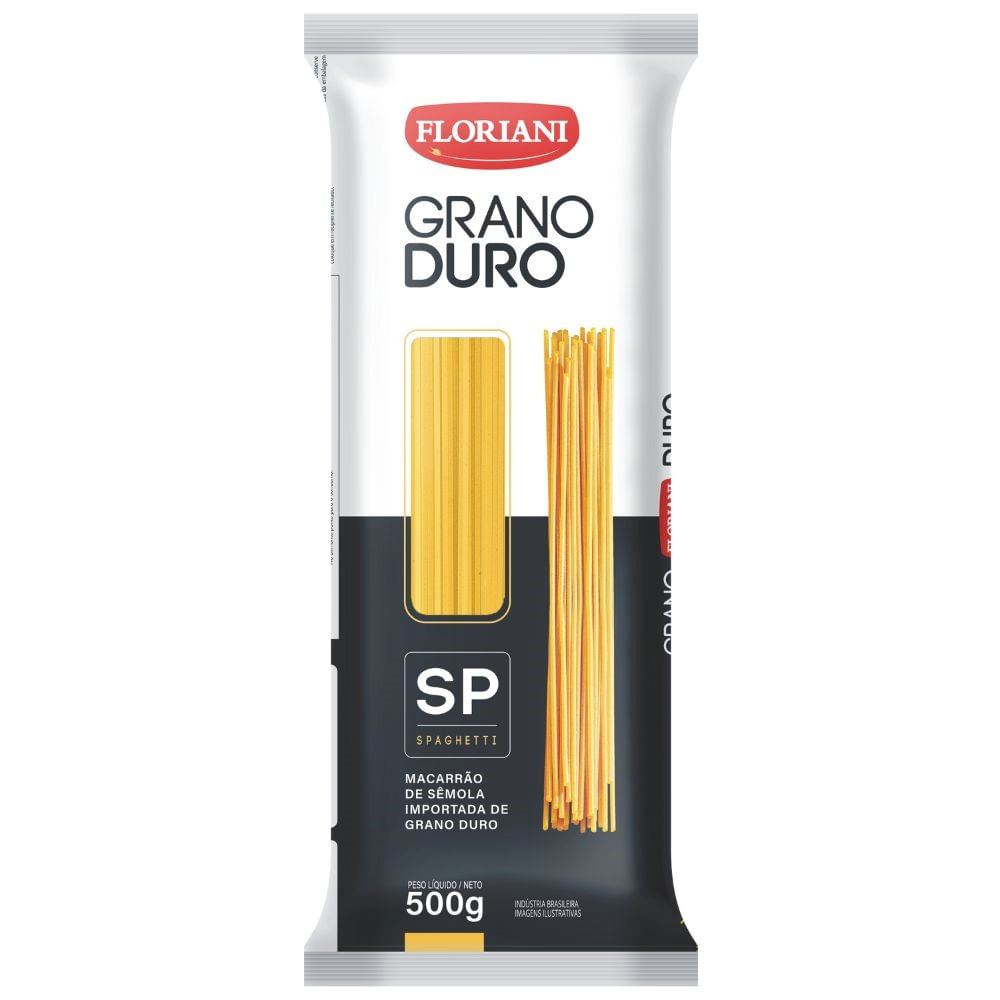 Macarrão Grano Duro Floriani Spaghetti 500g - Paulistão Atacadista