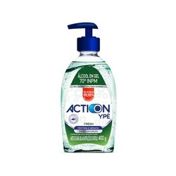 Álcool Gel Antisséptico Action Fresh Ypê 400g