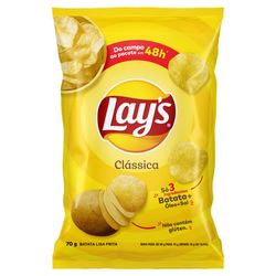 Salgadinho Batata Lays Classica 70g