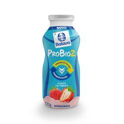 Iogurte Líquido Batavo ProBio2 Morango 170g