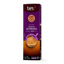 Cápsula de Café Tres Corações Espresso Supremo 10 unidades