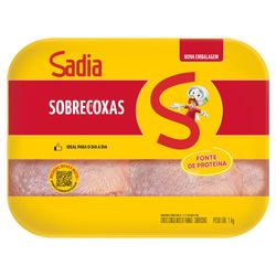 Sobrecoxa Frango Sadia 1kg Bandeja