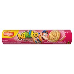 Biscoito Recheado Nikito Morango 120g