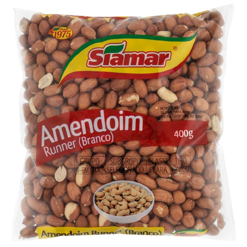 AMENDOIM-BRANCO-SIAMAR-400G