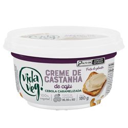 Creme Castanha Caju Vida Veg 180g Cebola Caramelizada