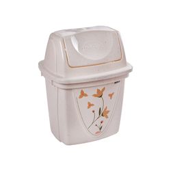 Lixeira Plástica Plasutil Basculante Decora 6,5L