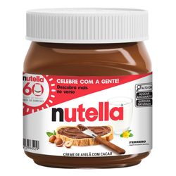 Creme de avelã Nutella 350g Embalagem Promocional