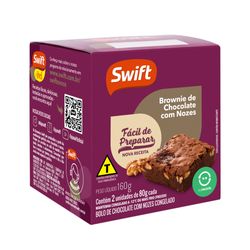 Brownie de Chocolate Swift C/ Nozes Congelado 160g