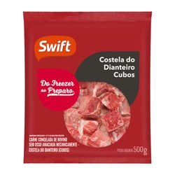 Carne Bovina Costela Swift 500g Cubos