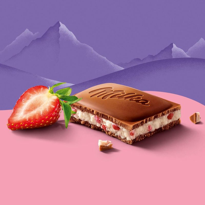 CHOC-MILKA-100G-TAB-STRAWBERRY