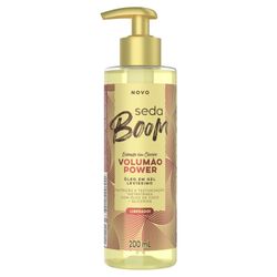 Oleo Gel Seda Boom 200ml Volumão Power