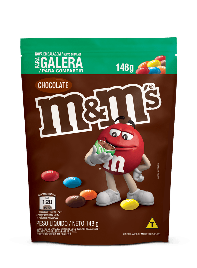 CHOC-CONFEITO-M-MS-148G-LEITE
