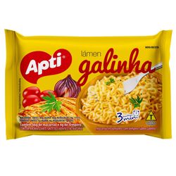 Macarrão Instatâneo Apti 70g Galinha