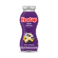 Iogurte Líquido Frutap 160g Acai com Banana