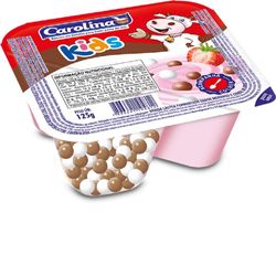 Bebida Láctea Carolina kids com confeito 125g Preto e Branco