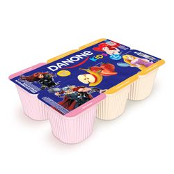 Bebida Láctea Polpa Danone Kids Banana Maçã Morango 510g