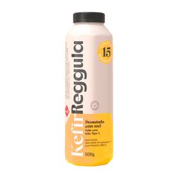 Leite Fermentado Kefir Keiff Reggula Desnatado Com Mel 500g