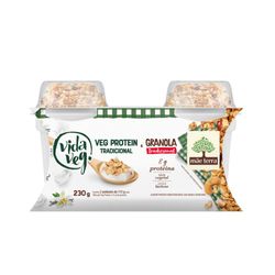 Iogurte veg protein Vida Veg com granola 230g Tradicional